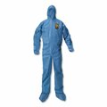 Kleenguard A20 Breathable Particle Protection Coveralls, 2X-Large, Blue, 24PK 58525